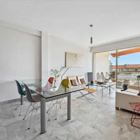 Spacieux 2p Design, Proche Gare, Tennis Et Plages Апартаменты